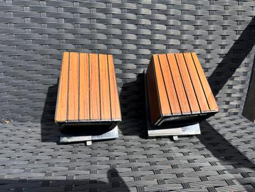 2 spotjes houtlook - 12 Vdc - LED beschikbaar voor biedingen