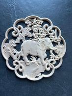 India houtsnijwerk ornament console applique olifant aap, Verburgt Vintage, Nieuw, Ophalen of Verzenden, https://verburgtvintage.nl/#contact