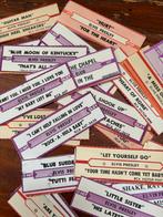 Elvis Presley Jukebox Kaartjes USA, Verzamelen, Automaten | Jukeboxen, Ophalen of Verzenden, Gebruikt, 1970 tot heden, Overige merken