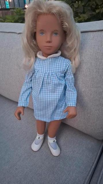 Vintage Sasha Blonde Gingham 107 Doll Ovp '70s Pop  beschikbaar voor biedingen