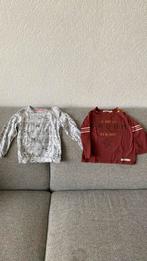 Tshirt met lange mouw 2x maat 74, Kinderen en Baby's, Babykleding | Maat 74, Ophalen of Verzenden