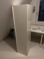 Hoogglans badkamermeubel met glazen planken, Ophalen, Minder dan 50 cm, Minder dan 100 cm, 25 tot 50 cm