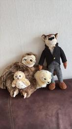 Efteling Menner de Wolf + 3 Knuffels, Ophalen of Verzenden, Zo goed als nieuw, Overige typen