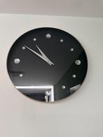 Moderne Wandklok met Diamanten, Ophalen, Zo goed als nieuw, Analoog, Wandklok