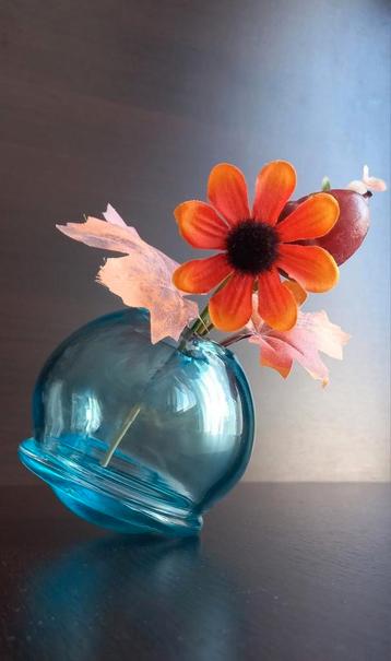 Zeldzaam Art Deco Glazen Object bol vaas  beschikbaar voor biedingen