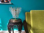RETRO: Vintage Kristal Lamp, Ophalen of Verzenden, Zo goed als nieuw, Glas, Minder dan 50 cm