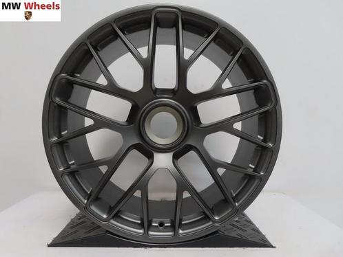 Originele Porsche 911 991 20 inch velgen Turbo Titan grey, Auto-onderdelen, Banden en Velgen, Velg(en), 20 inch, Personenwagen