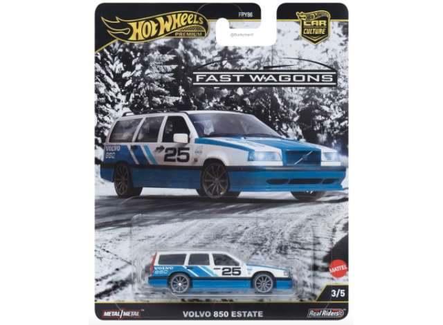 Hotwheels 1:64 Volvo 850 Estate *Fast Wagons* no 25, 3/5, Hobby en Vrije tijd, Modelauto's | Overige schalen, Nieuw, Auto, Ophalen of Verzenden