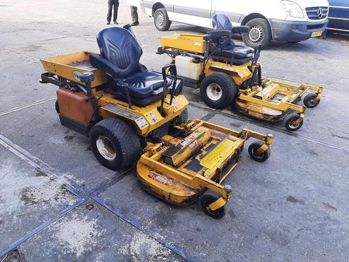 2x Walker zeroturn zitmaaier (diesel), Tuin en Terras, Zitmaaiers, Gebruikt, 90 tot 120 cm, Elektrische starter, Mulchfunctie
