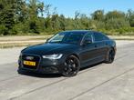 Audi A6 3.0 TFSI Quattro 400PK C7 Sedan Zwart vol met opties, Automaat, Euro 5, Zwart, Zwart