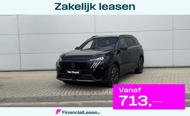 Peugeot 5008 1.2 Hybrid 145 GT | Adaptieve Cruise Control |, Auto's, Peugeot, Bedrijf, Lease, Financial lease, 360° camera, ABS