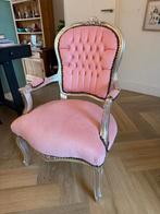 Mooie roze barokke stoel, Ophalen, Zo goed als nieuw, Minder dan 75 cm, 50 tot 75 cm