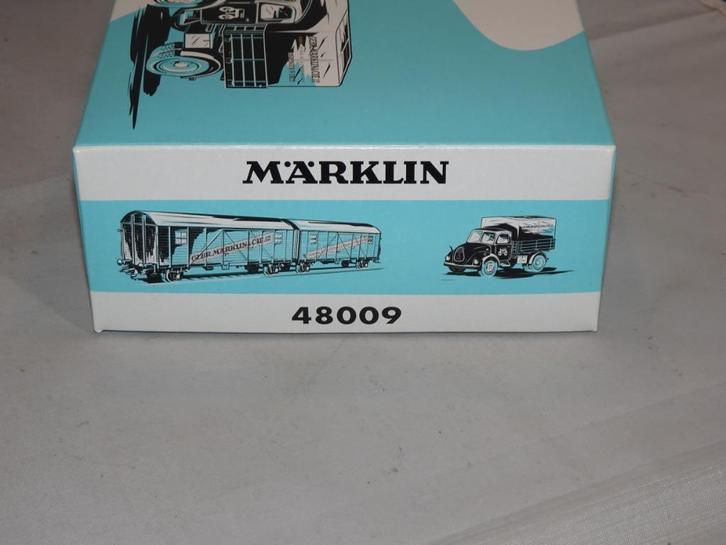 Marklin 48009 museumwagon 2009 + Magirus vrachtauto (#836), Hobby en Vrije tijd, Modeltreinen | H0, Nieuw, Wagon, Wisselstroom