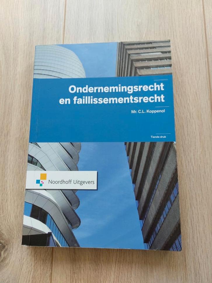 C.L. Koppenol - Ondernemingsrecht en faillisementsrecht, Boeken, Wetenschap, Zo goed als nieuw, Ophalen of Verzenden