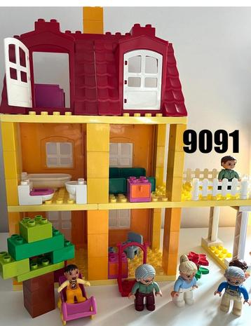 Lego DUPLO 9091 -  Speelhuis beschikbaar voor biedingen