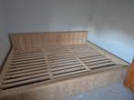 Steigerhouten familiebed 270x200!, Ophalen, Tweepersoons, Zo goed als nieuw, 200 cm