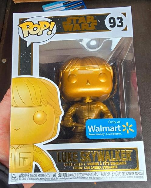 Funko Star Wars Luke Skywalker 93 Walmart, Verzamelen, Poppetjes en Figuurtjes, Nieuw, Ophalen of Verzenden