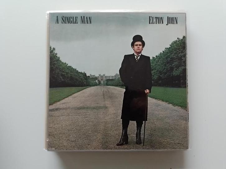 Elton John - A Single Man, Cd's en Dvd's, Vinyl | Pop, Gebruikt, 1980 tot 2000, 12 inch, Ophalen of Verzenden