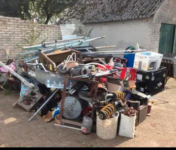 Gezocht oud ijzer/metalen, witgoed en alles met een stekker beschikbaar voor biedingen