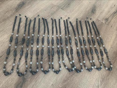 Partij 10 stuks lange kettingen kunstof KL3, Sieraden, Tassen en Uiterlijk, Kettingen, Nieuw, Overige materialen, Ophalen of Verzenden