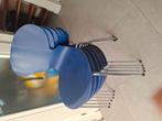 Fritz hansen stoelen 6 stuks kleur blauw, Huis en Inrichting, Stoelen, Ophalen, Gebruikt, Blauw