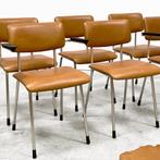 Vintage Gispen stoelen, info/prijs/aantal in beschrijving., Ophalen, Metaal, Overige kleuren, Vintage Gispen mid-century modern industrieel