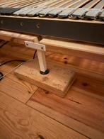 Bedombouw 160x200 met elektrisch verstelbare bodems, Ophalen, Bruin, Tweepersoons, 200 cm