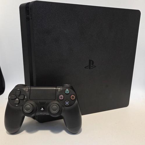 Sony - Playstation 4 Slim - 500GB - Zwart - 1 Controller, Spelcomputers en Games, Spelcomputers | Sony PlayStation 4