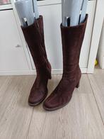 Mooie bruin suede laarzen Manfield 37 dames, Hoge laarzen, Bruin, Ophalen of Verzenden, Zo goed als nieuw