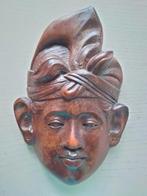 Masker van Balinese jongeman/ houtsnijwerk/ jaren '50, Ophalen of Verzenden