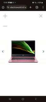 Mooie roze minilaptop Acer Swift SF114-32, Zo goed als nieuw, Ophalen