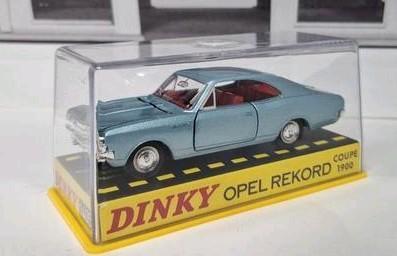 Opel Rekord 1900 Coupé - Dinky Toys 1405 - Atlas ouvrants, Hobby en Vrije tijd, Modelauto's | 1:43, Nieuw, Auto, Dinky Toys, Ophalen of Verzenden
