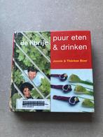 Puur Eten & Drinken - Jonnie & Thérèse Boer, Boeken, Kookboeken, Gelezen, Voorgerechten en Soepen, Ophalen of Verzenden, Gezond koken