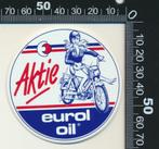Sticker: Eurol Oil - Aktie, Verzamelen, Ophalen of Verzenden, Zo goed als nieuw, Auto of Motor