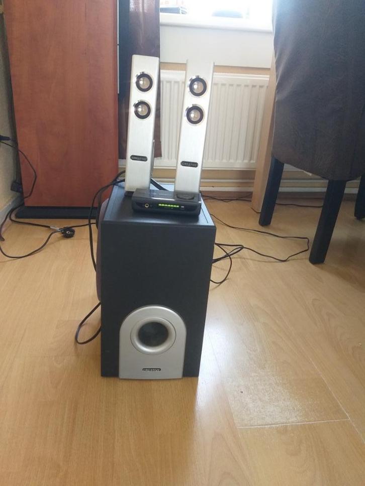 Creative I-Trigue L3800, Computers en Software, Pc speakers, Zo goed als nieuw, Audiokanaal 2.1, Ophalen of Verzenden