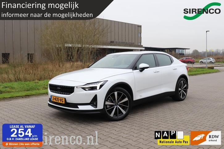 Polestar 2 Long Range Dual Motor Launch Edition 78kWh trekha, Auto's, Polestar, Bedrijf, Te koop, Polestar 2, 360° camera, 4x4