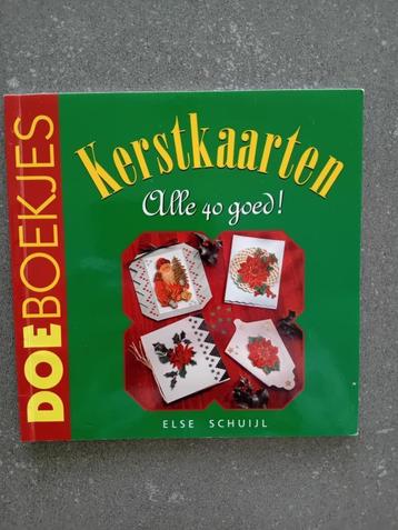 Doe boekjes. Kerstkaarten. Alle 40 goed. beschikbaar voor biedingen