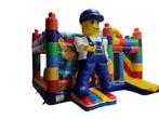 Te huur springkussen Multiplay Bouwstenen, Ophalen, Zo goed als nieuw, Overige