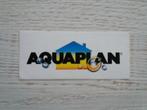 sticker AQUAPLAN, Ophalen of Verzenden, Zo goed als nieuw, Overige typen