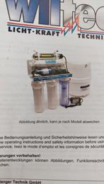 Omgekeerde osmose filter, Ophalen, Nieuw