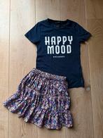Nik&Nik Setje T-shirt en Rokje merkloos maat 128, Meisje, Nik&Nik, Ophalen of Verzenden, Zo goed als nieuw