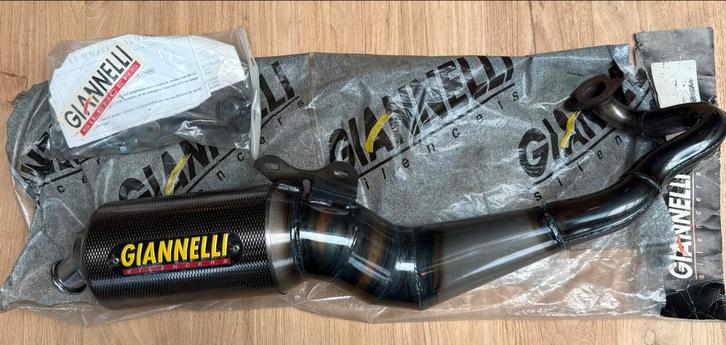 Giannelli Metal Uitlaat NOS - Nieuw in Verpakking, Fietsen en Brommers, Brommeronderdelen | Scooters, Nieuw, Overige merken, Uitlaat