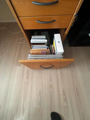 Mooi ikea galant Bureau met ladenblok - afbeelding 4