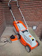 Stihl RMA 235 Accu Grasmaaier - Zo goed als nieuw, Cirkelmaaier, Stihl, Accu-grasmaaier, Ophalen of Verzenden
