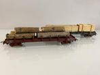 HO Jouef SNCF Ref 6550 wagons hout (652), Gebruikt, Gelijkstroom, Jouef, Verzenden
