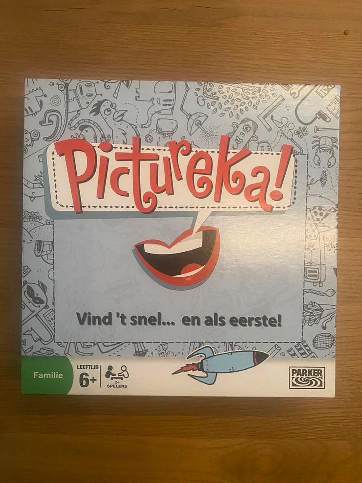 Pictureka, Hobby en Vrije tijd, Gezelschapsspellen | Bordspellen, Zo goed als nieuw, Ophalen of Verzenden