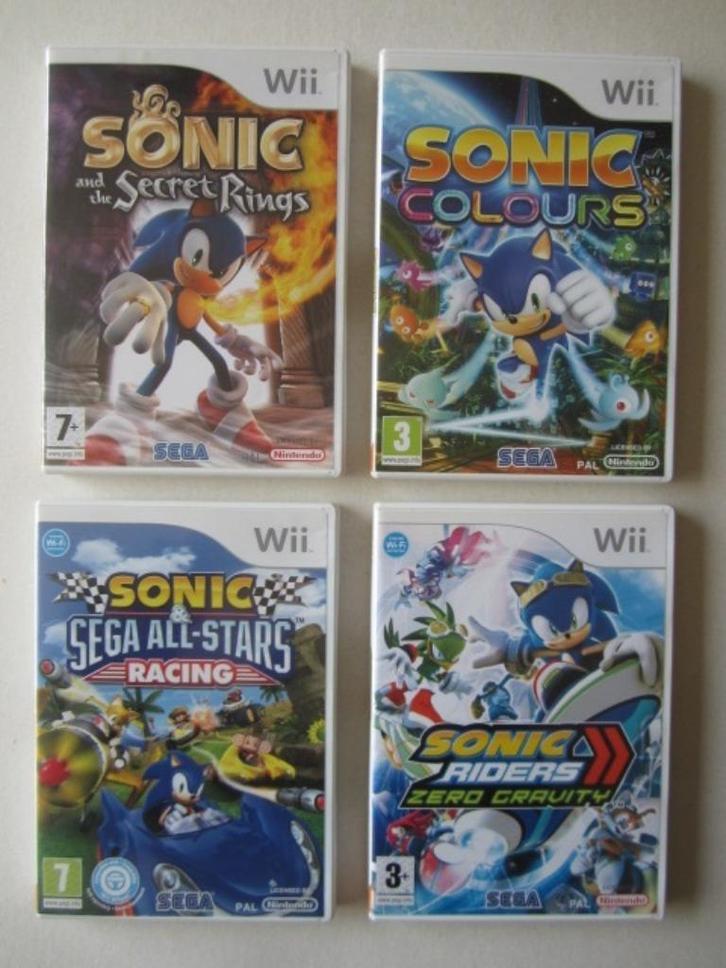 Sonic the Hedgehog Nintendo Wii, Spelcomputers en Games, Games | Nintendo Wii, Zo goed als nieuw, Platform, 3 spelers of meer