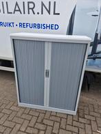 Nette roldeurkast grijs / wit ( 4 niveaus), Huis en Inrichting, Ophalen, Gebruikt, 100 tot 150 cm, 100 tot 150 cm