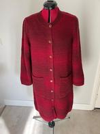 Prachtig rood gemêleerd wollen vest/jas maat M Gudrun Sjoden, Kleding | Dames, Truien en Vesten, Maat 38/40 (M), Gurun Shoden