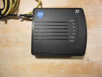 Innomedia MTA6328-2Re Voip adapter met 2 voip poorten.